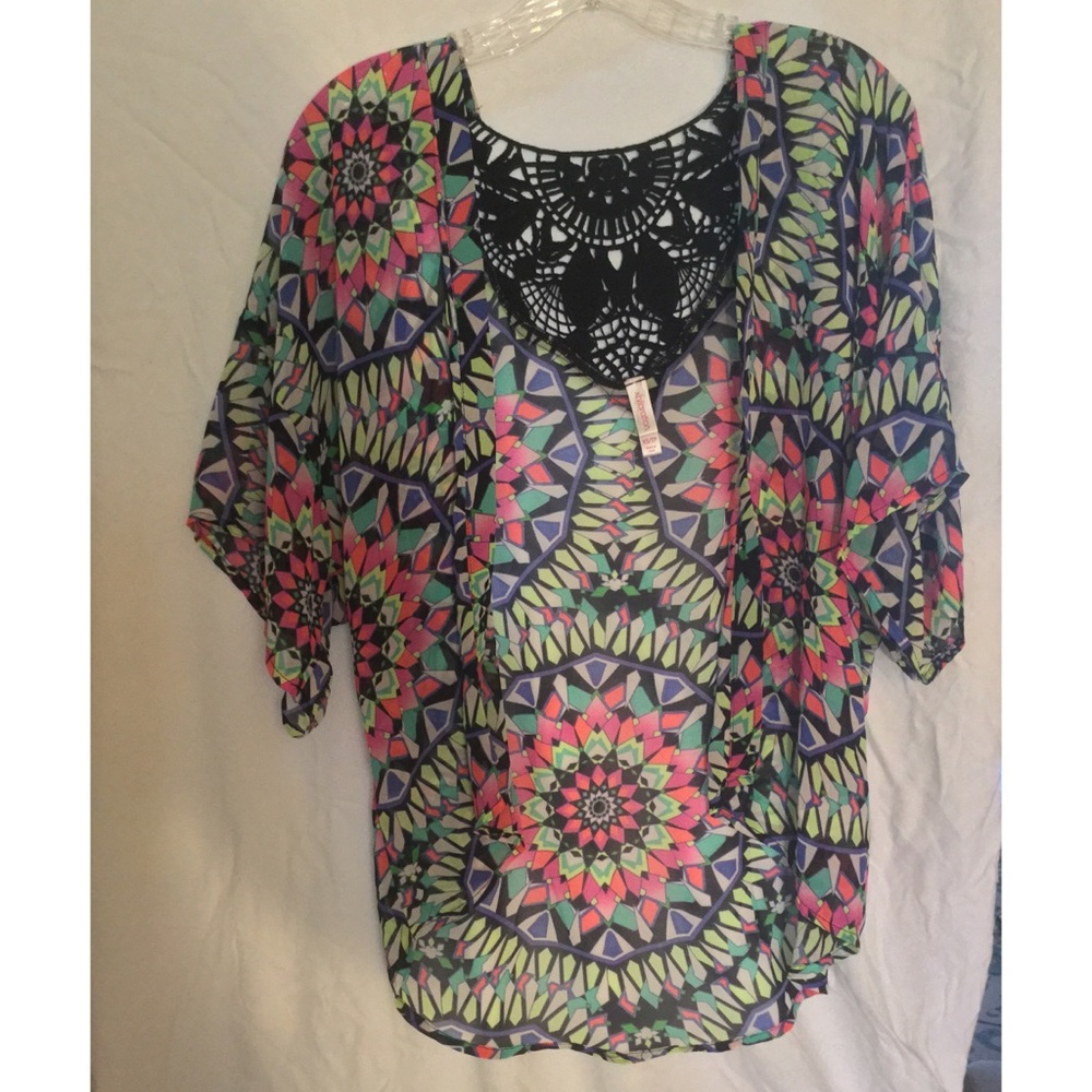 Xhilaration short sleeved shrug